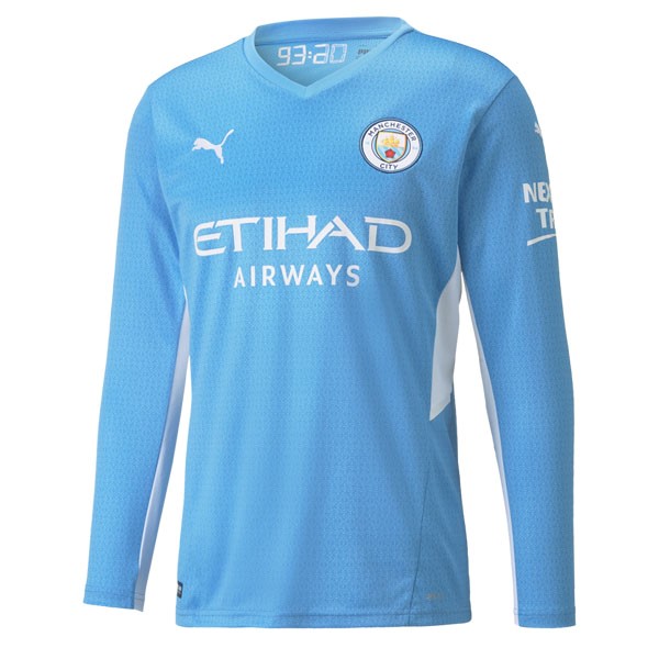 Tailandia Camiseta Manchester City ML 1st 2021-2022